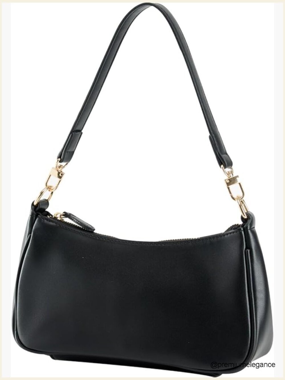 Vintage Crossbody Bag for Women Small Hobo Purse with Zipper Closure PU Leather
